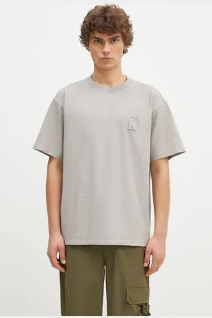 Norse projects Bavlněné tričko Simon Loose Organic Heavy Jersey N Patch barva