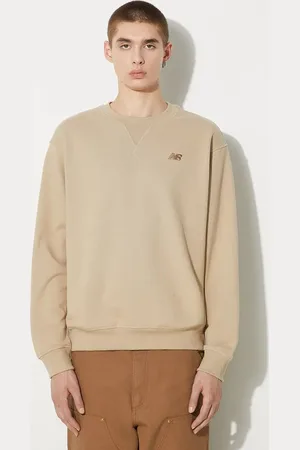 New Balance Bavlněná mikina Athletics French Terry Crew pánská