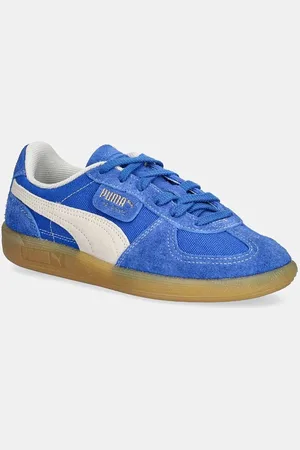 PUMA Tenisky Palermo Vintage tmavomodrá barva