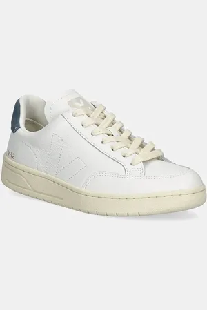 Veja Kožené tenisky V-12 Stitch barva