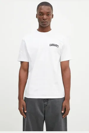 Carhartt Bavlněné tričko S/S University Script barva