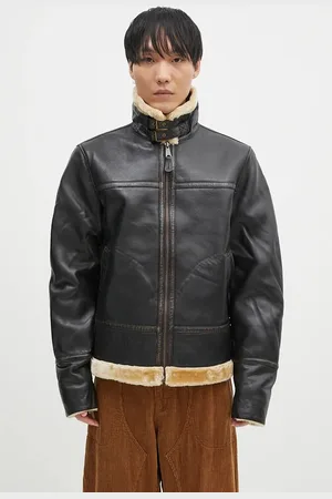 Alpha Industries Kožená bunda B3 Leather pánská