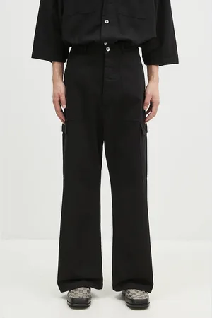 Rick Owens Bavlněné kalhoty Rick Owens Cargo Trousers barva