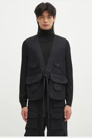 ENGINEERED GARMENTS Džínová vesta Fowl Vest barva