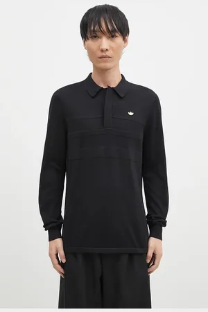 adidas Bavlněné tričko s dlouhým rukávem Longsleeve Polo barva