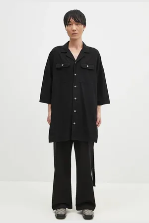 Rick Owens Bavlněná košile Rick Owens Magnum Tommy barva