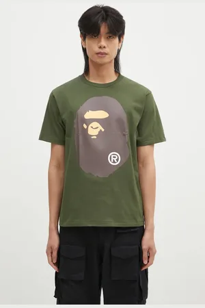 A Bathing Ape Bavlněné tričko BIG APE HEAD TEE barva