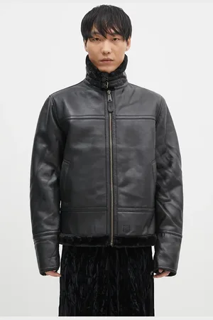Alpha Industries Kožená bunda B3 Leather pánská