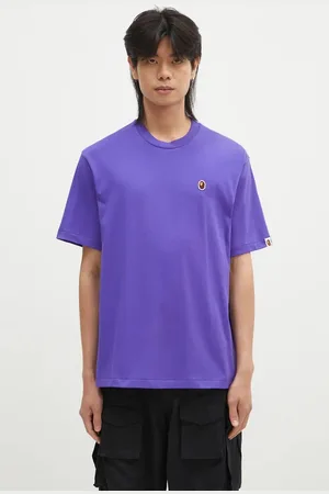 A Bathing Ape Bavlněné tričko ONE POINT RELAXED FIT TEE barva
