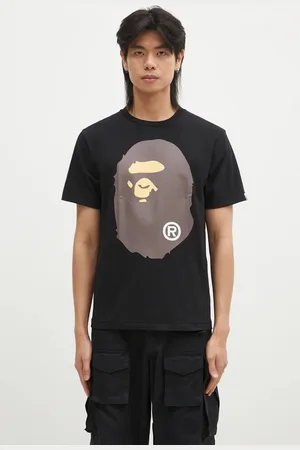 A Bathing Ape Bavlněné tričko BIG APE HEAD TEE barva