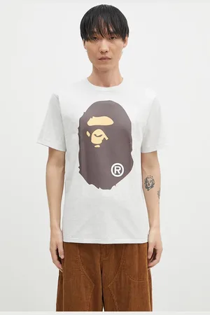 A Bathing Ape Bavlněné tričko BIG APE HEAD TEE barva