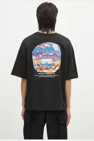 Alpha Industries Bavlněné tričko Candy Crew barva