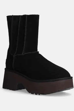 UGG Semišové boty Classic Twin Seam New Heights dámské