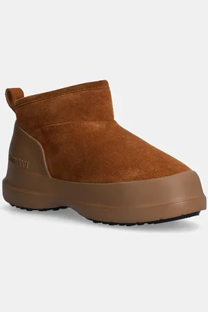 Moon Boot Semišové sněhule MB LUNA LOW BOOT SUEDE barva