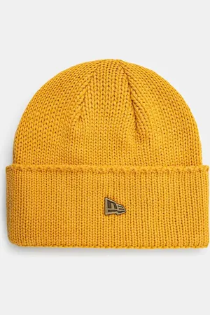 New Era Čepice z vlněné směsi WIDE CUFF BEANIE barva