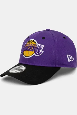 New Era Bavlněná baseballová čepice NBA SIDE PATCH 9FORTY® LOS ANGELES LAKERS barva