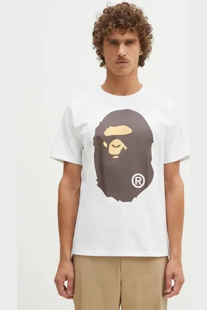 A Bathing Ape Bavlněné tričko BIG APE HEAD TEE barva
