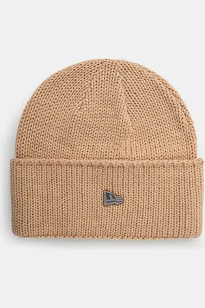 New Era Čepice z vlněné směsi WIDE CUFF BEANIE barva
