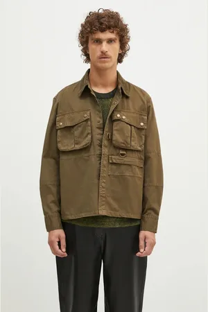 Barbour Košilová bunda Oakmoor OS Twill Overshirt barva