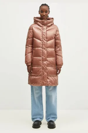 Woolrich Péřová bunda Aliquippa Long Puffer Jacket dámská