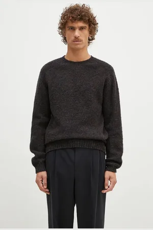 Norse projects Vlněný svetr Birnir Brushed Lambswool pánský