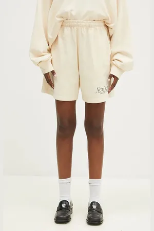 Sporty & Rich Bavlněné šortky NY 94 barva