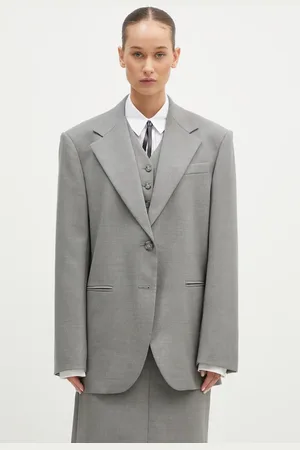 Sportmax Vlněné sako Baffo barva