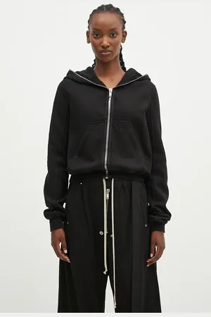 Rick Owens Bavlněná mikina Rick Owens Small Gimp Hoodie dámská