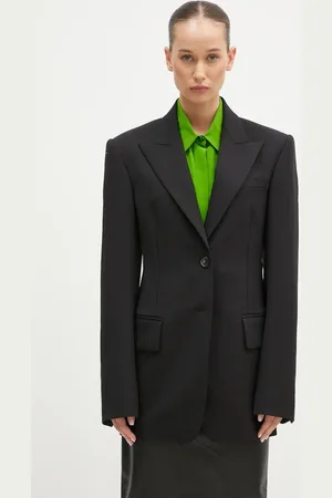 Sportmax Vlněné sako Echi barva