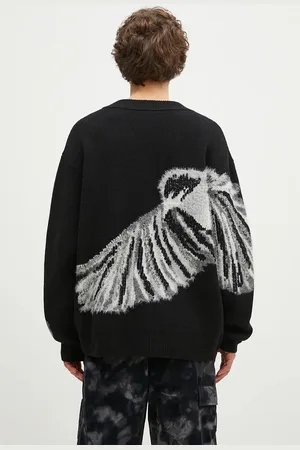 Y-3 Vlněný svetr Graphic Knit Cardigan barva