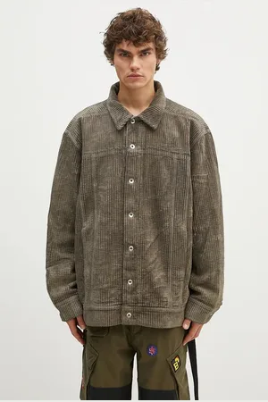 Rick Owens Manšestrová bunda Rick Owens Jumbo Worker barva