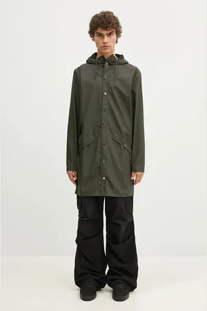 Rains Bunda 12020 Long Jacket barva
