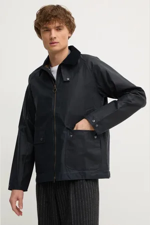 Barbour Bavlněná bunda zelená barva