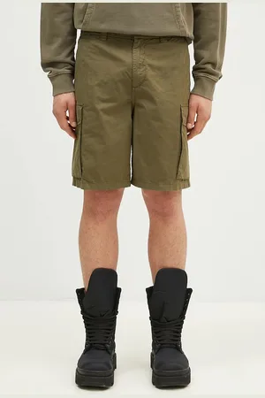 Woolrich Bavlněné šortky Gabardine Cargo Short barva