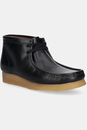 Clarks Kožené polobotky Wallabee Boot pánské