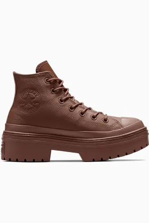 Converse Kožené kecky Chuck Taylor All Star Lugged Heel dámské