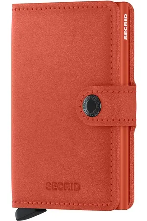 Secrid Kožená peněženka Miniwallet Original Orange barva