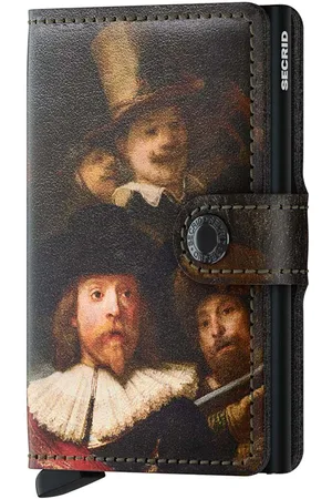 Secrid Kožená peněženka Miniwallet Art Night Watch