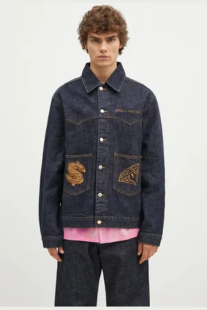 Billionaire Boys Club Džínová bunda Diamonds & Dollars Selvedge Denim pánská