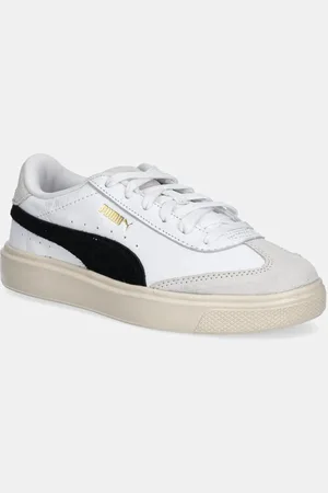 PUMA Kožené tenisky Lajla T-toe barva