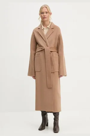 Stand Studio Vlněný kabát Claudine Long Coat barva