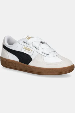 PUMA Kožené tenisky Palermo Wide Lace SD barva