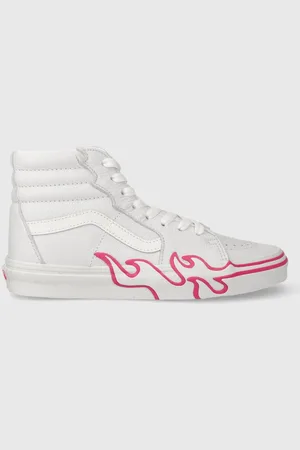 Vans Kožené kecky SK8-HI Flame dámské