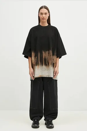 Rick Owens Džínové tričko Rick Owens Tommy T barva