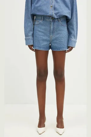 ROTATE Džínové šortky Rhinestone Denim dámské