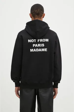 Drôle de Monsieur Bavlněná mikina Le Hoodie Slogan pánská