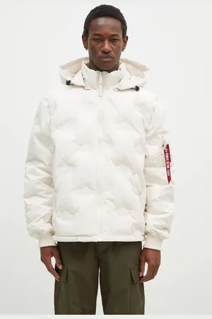 Alpha Industries Bunda Hooded Logo pánská