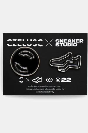 Sneaker Studio Cvoček x Czeluść PIN.COLLAB.SSXCZ-black