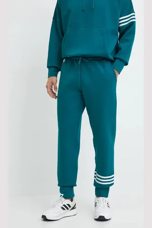 adidas Tepláky Neuclassics C Pant zelená barva