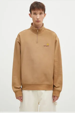 Carhartt Mikina Half Zip American Script Sweat pánská